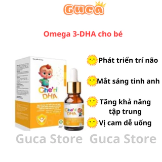 DHA che'ri nhỏ giọt cho bé, bổ sung dha phát triển trí não.gucastore