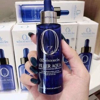 SERUM CẤP NƯỚC OZ WITCH RECIPE FILLER AQUA 60ml- tính chất phục hồi cấp ẩm cho làn da căng bóng