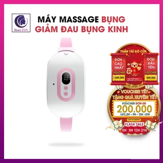 Máy Massage Làm Ấm Bụng Đai Đeo Giảm Đau Bụng Kinh Nguyệt, Làm Ấm Tử Cung Cho Phụ Nữ Đến Kì Bảo Hành [3 Tháng]