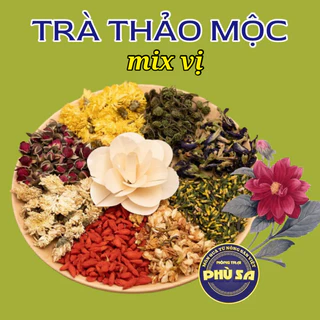 Trà thảo mộc, trà hoa khô dưỡng nhan, cam quế, trà thảo mộc mát gan, sáng da, thải độc, detox