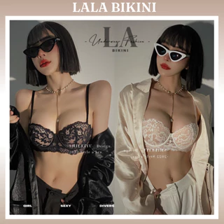 Áo Lót Ren - Áo Ngực Bra Ren 2 Dây Áo Bra Có Mút , Áo Lót Bra Nữ , Bra Có Mút Gợi Cảm - LALA BIKINI -  W0315