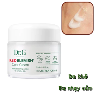 Kem dưỡng Dr.G RED Blemish Clear Cream 70ml