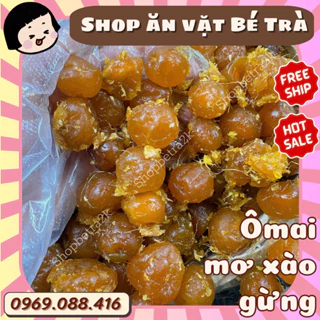 Ô mai mơ tươi xào gừng |500gr|