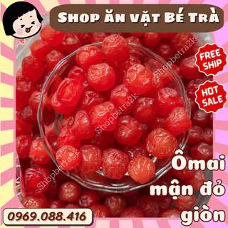 Ô mai mận đỏ giòn dẻo |500gr|