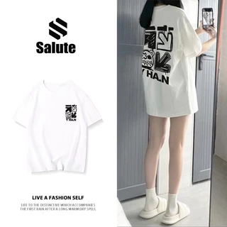 Salute Áo thun unisex local brand form rộng basic thời trắng nam nữ y2k style áo phông Y0600