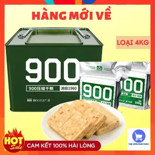 4 kg lương khô 900 quân đội Trung quốc thùng sắt hàng Chính hãng