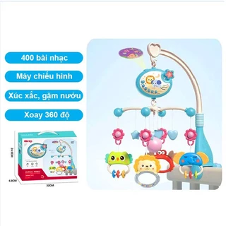 Đồ chơi treo nôi kích thích thị giác cho bé sơ sinh Gia Hân Toys - Đồ chơi phát nhạc, có nhiều hình vui nhộn cho bé