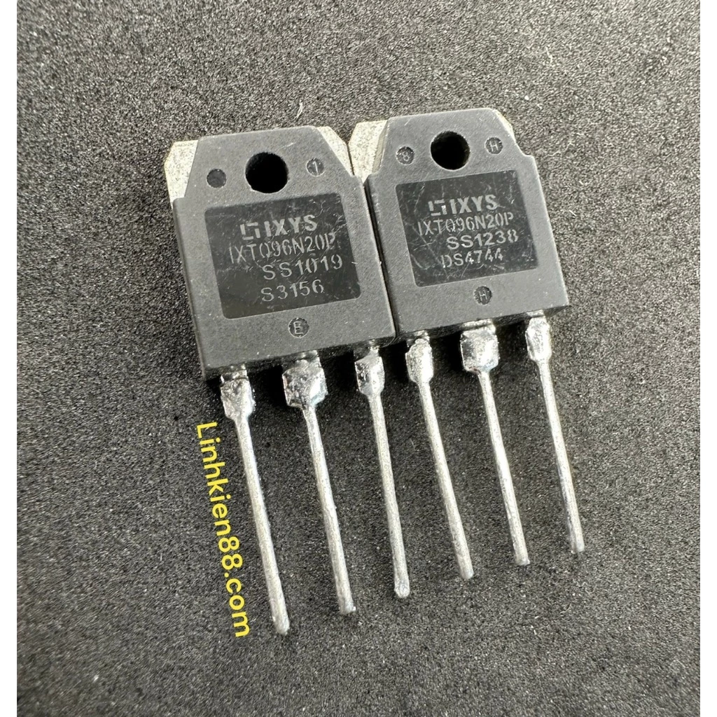 IXTQ96N20 Mosfet IXTQ96N20P 96N20 96A 200V To-247 tháo máy