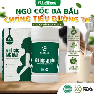 NGŨ CỐC BẦU CHỐNG TIỂU ĐƯỜNG THAI KỲ LOLIFOOD 500g Hạn Chế Dị Tật Ở Thai Nhi (Không Đường Không Đậu Nành)