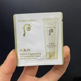 Kem dưỡng da ban ngày cao cấp chống nắng chống lão hóa Whoo tái sinh Radiant Regenerating Uv Cream SPF50+/PA++++