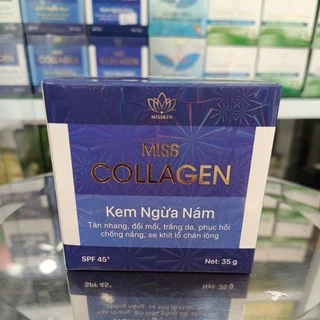 Miss Collagen Kem ngừa Nám, tàn nhang, đồi mồi, phục hồi chống nắng 35g