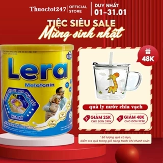 Sữa hỗ trợ ngủ ngon Lera 650g- Sữa non cao cấp cải thiện giấc ngủ