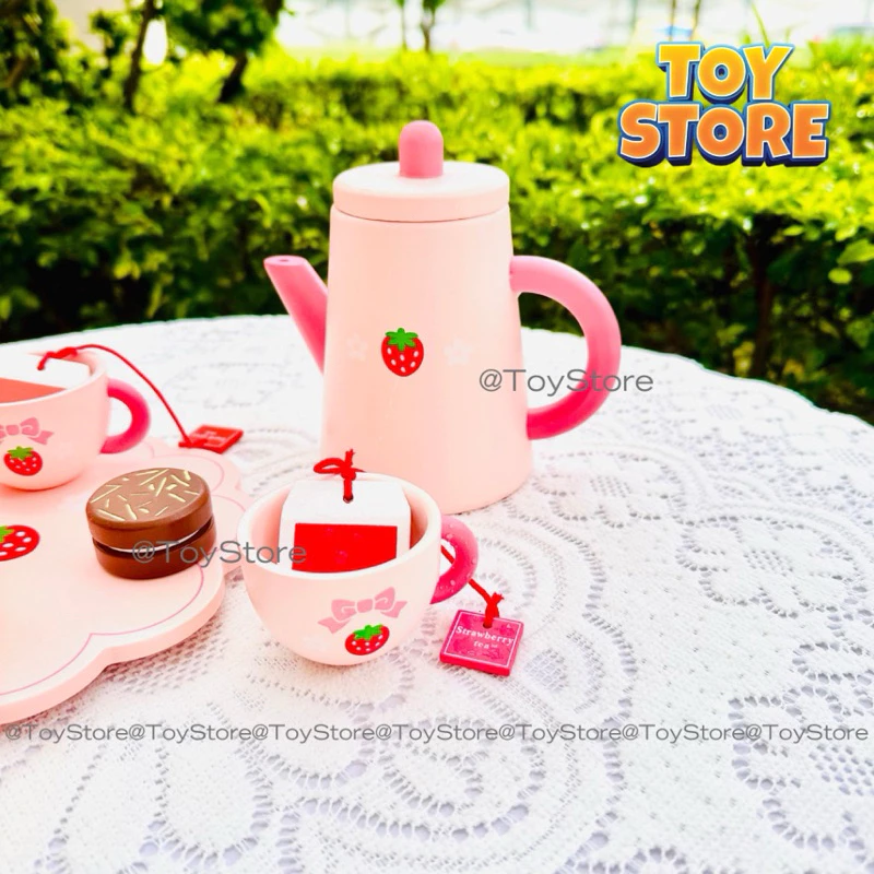 Bộ đồ chơi tháp bánh ngọt gỗ toystore FUDAER set bánh kem bằng gỗ cho bé