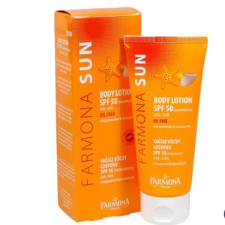 Kem chống nắng FARMONA SUN FACE CREAM SPF 50 OIL FREE 50ml chuyên dành cho da dầu mụn