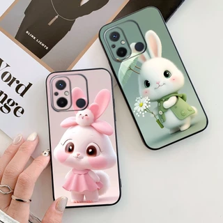 ốp lưng xiaomi redmi 12c in hình thỏ dễ thương cute