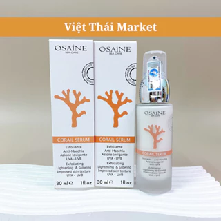 [Ý] Tinh Chất Serum Osaine Corail Dưỡng Ẩm Trắng Da Giảm Thâm Mụn Cho Da Khô Dầu Mụn Nhạy Cảm Chứa Mandelic AHA 30ML