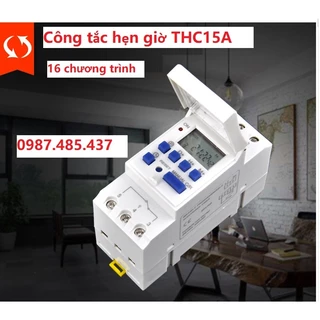 Công tắc hẹn giờ điện tử THC15A, AHC15A, Hẹn giờ đóng ngắt tiếp điểm khô