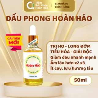 DẦU PHONG HOÀN HẢO 50ml - Dầu đa năng gia truyền - Giảm đau - Nhỏ Tai Mũi Mắt Họng - Làm đẹp -