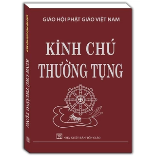 Sách - Kinh chú thường tụng - bìa mềm