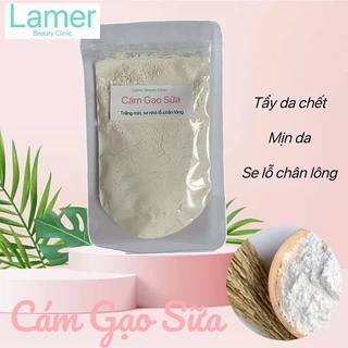 Bột Cám Gạo Sữa Nguyên Chất 100% Dưỡng Trắng Giảm Mụn Mềm Mịn Da