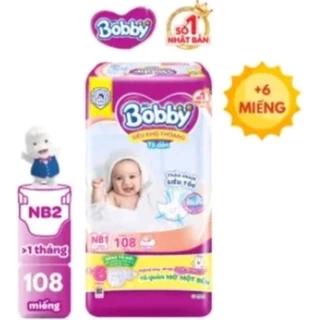 Miếng lót sơ sinh Bobby NB1-88/ NB1-108