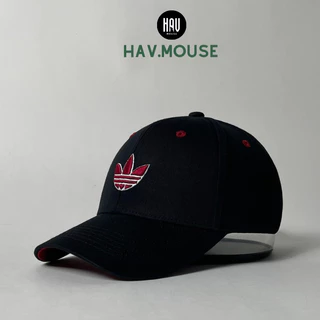 Mũ lưỡi trai nón kết màu đen thêu LOGO adidas Free Size - Full hộp dành cho nam và nữ