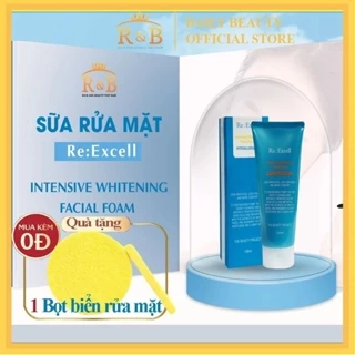 Sữa Rửa Mặt Trắng Da Daily Beauty Re: Excell Intensive Whitening Facial Foam