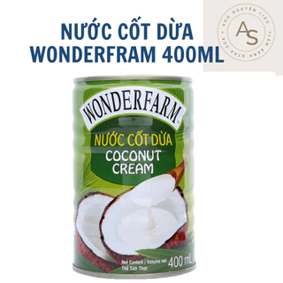 NƯỚC CỐT DỪA WONDERFARM 400ML