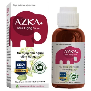 AZKA ANVY 120ML - MŨI HỌNG TRẺ EM