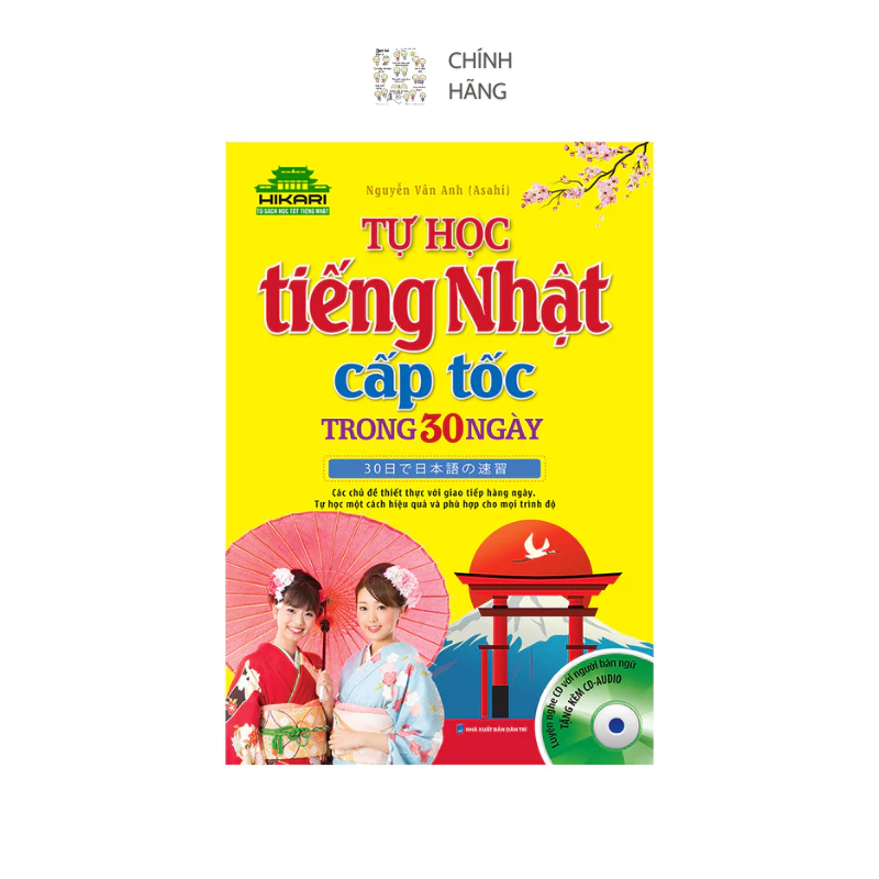 Sách - Tự Học Tiếng Nhật Cấp Tốc Trong 30 Ngày