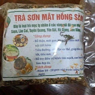 trà sơn mật hồng sậm