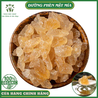 ✅[HÀNG CHÍNH HÃNG] Đường Phèn Mật Mía Kết Tinh Tự Nhiên Loại Thượng Hạng Đường Phèn Vàng Nguyên Bản Nấu Chè Chưng Yến