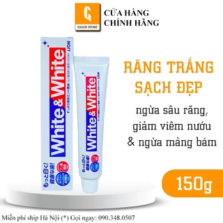 IGOOD - Kem đánh răng White & White Nhật Lion 150g