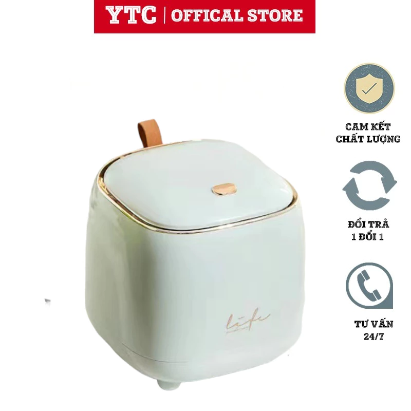 YTC- Thùng rác mini -hộp khăn giấy để bàn kiểu dáng hiện đại, sang trọng đựng đồ tiện dụng tiện lợi