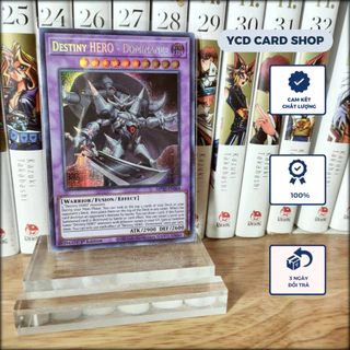 Thẻ bài yugioh chính hãng  Destiny Hero Dominance - Secret Rare