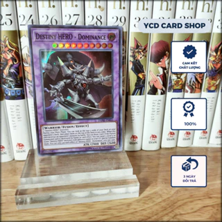 Thẻ bài Yugioh chính hãng Destiny Hero – Dominance – Super Rare