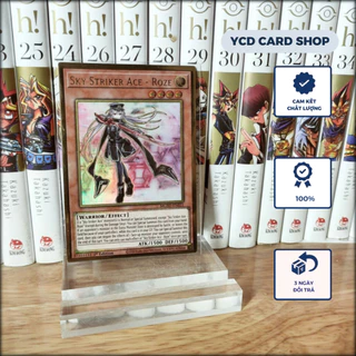 Thẻ bài yugioh chính hãng Sky Striker Ace – Roze – Premium Gold Rare