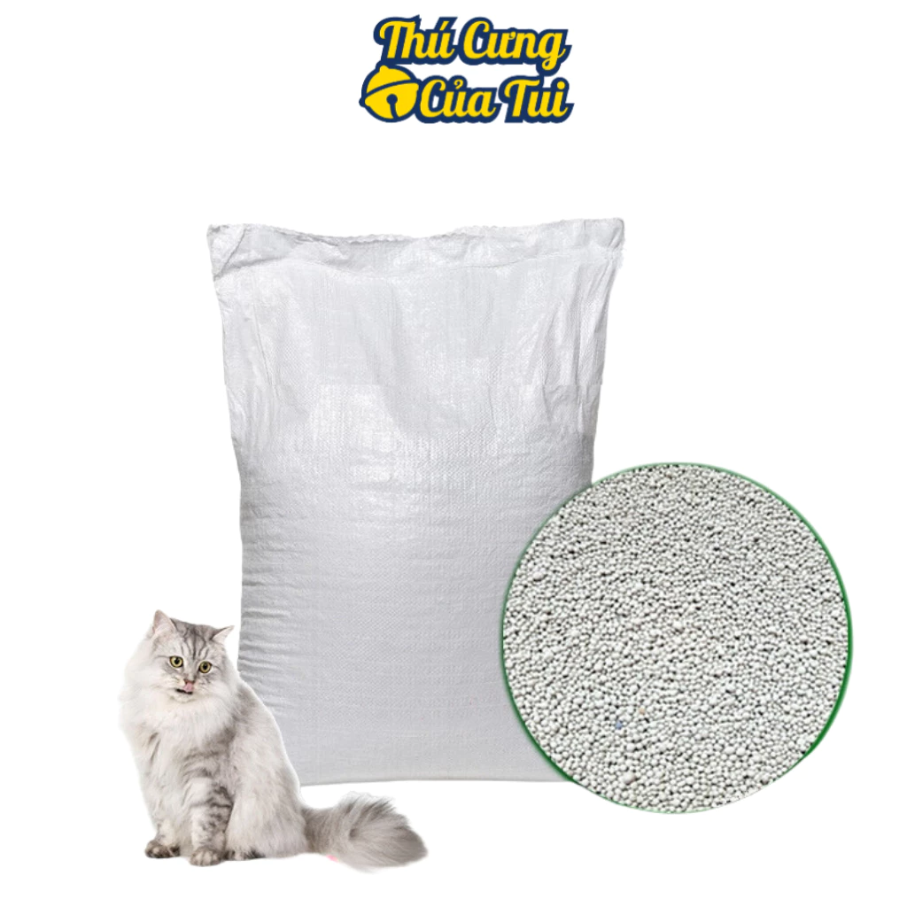 Cát Vệ Sinh Cho Mèo Bao Xá 30Kg - Thú Cưng Của Tui