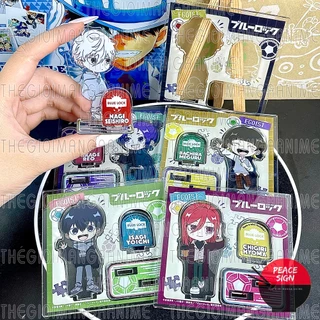 (Kèm khung 8CM) MÔ HÌNH Standee BLUE LOCK ver KỲ NGHỈ VUI VẺ acrylic anime mica chibi trang trí trưng bày