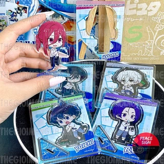 (kèm khung 8cm) Mô hình BLUE LOCK ver DỌN DẸP standee mini acrylic anime mica chibi trang trí trưng bày