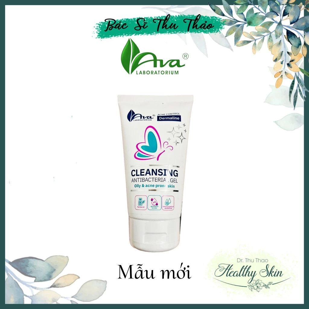 [150mL] Sữa rửa mặt Ava Antibacterial Cleansing Gel