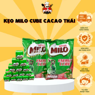 (1 viên) Kẹo milo Cube cacao Thái Lan 2,75g, Kẹo milo viên nén ăn trực tiếp hoặc bỏ vào cùng sữa - Tiệm ăn vặt bố Gấu