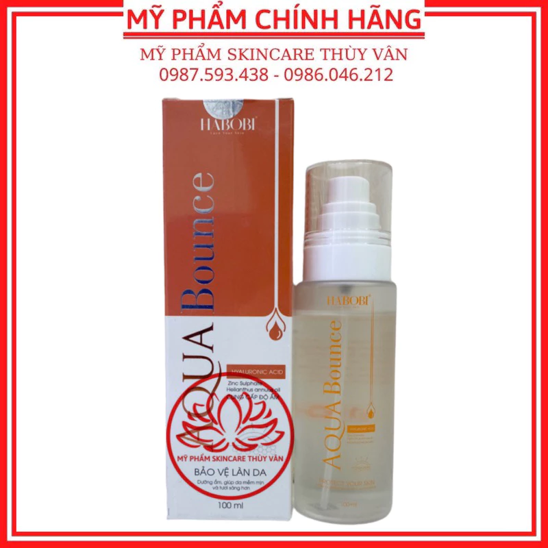 Xịt Khoáng Dưỡng Ẩm Chính Hãng HABOBI 100ml