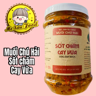 MUỐI SỐT CHÚ HẢI CAY VỪA, MUỐI SỐT CHÚ HẢI CHẤM HẢI SẢN, BANH TRANG