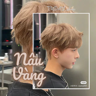 Thuốc Nhuộm Tóc Màu NÂU VÀNG Nam | Tudayhair, Tudayhairs