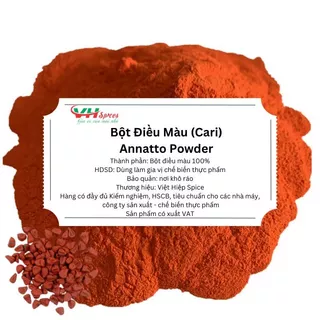 Bột Điều Màu Nguyên Chất Túi 1Kg(Annatto Powder) Việt Hiệp