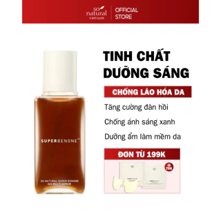 Serum Chống Ánh Sáng Xanh tinh chất dưỡng trắng sáng trẻ hóa làn da So Natural 80ml