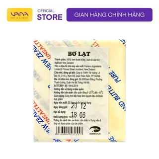 BƠ LẠT (BƠ NHẠT) NEW ZEALAND 100G