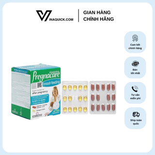 Vitamin Tổng Hợp Cho Mẹ Bầu Sau Sinh Pregnacare Breast - Feeding, 84 Viên - VINAQUICK