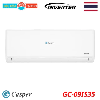 Điều hòa Casper 9000Btu Inverter 1 chiều GC-09IS35 (Chính hãng Thái Lan, bảo hãng 36 tháng)